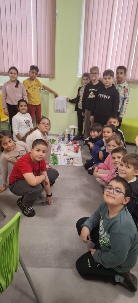 СТЕМ урок по стихотворението „Нарисуваният град“ от Леда Милева – 2.а клас